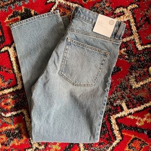 H&M straight high waisted jeans - ankle length
